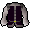 Chest: 1x Black elegant shirt