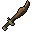 Bronze scimitar