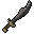 Iron scimitar