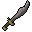 Steel scimitar