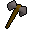 Steel battleaxe