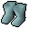Boots: 1x Turquoise boots