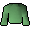 Chest: 1x Green robe top