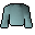 Chest: 1x Turquoise robe top