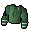 Chest: 1x Green naval shirt