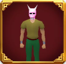 Pink H'ween Mask