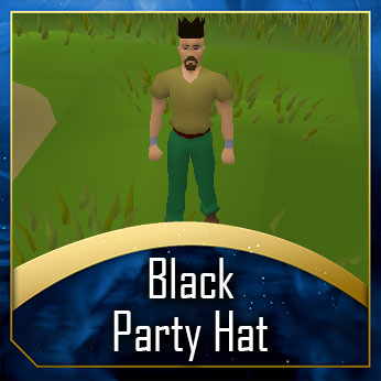 Black Partyhat