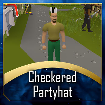 Checkered Partyhat