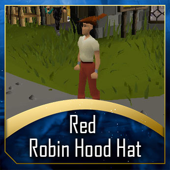 Red Robin hood hat